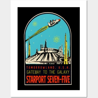 Vintage Starport Posters and Art